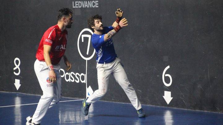 Adrián i Pasqual s’avancen a les semifinals de l’Individual de frontó