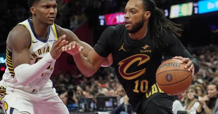 Mitchell scores 32, Garland adds 20 in return as Cavaliers beat Pacers 120