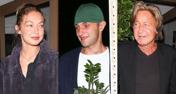Gigi Hadid & Brother Anwar Step Out to Celebrate Dad Mohamed Hadid’s Birthday in Santa Monica! | alana hadid, Anwar Hadid, Gigi Hadid, Keni Silva, mohamed hadid, Ross Williams | Celebrity News and Gos