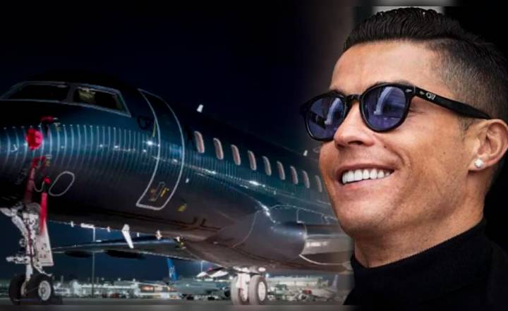 Cristiano Ronaldo y la compra más cara de su vida: el avión Bombardier Global Express 6500 que es un hotel de lujo con alas