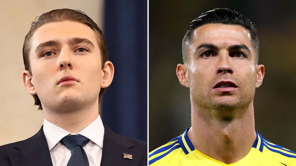 President Trump Earned ‘Respect’ From Son Barron After Cristiano Ronaldo Visit