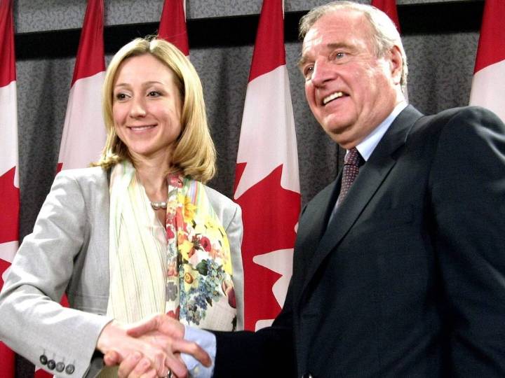 Remember when Belinda Stronach left Peter Mackay to save the Liberals?