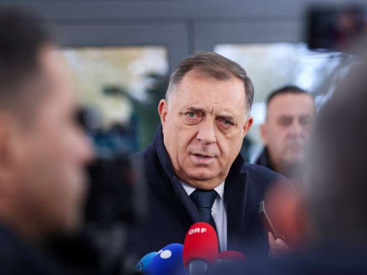 Barred Bosnian Serb leader Dodik’s party wins presidential election