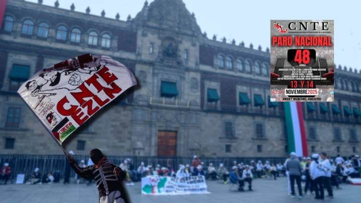 CNTE anuncia paro NACIONAL para el 13 y 14 de noviembre, estos serán los puntos afectados