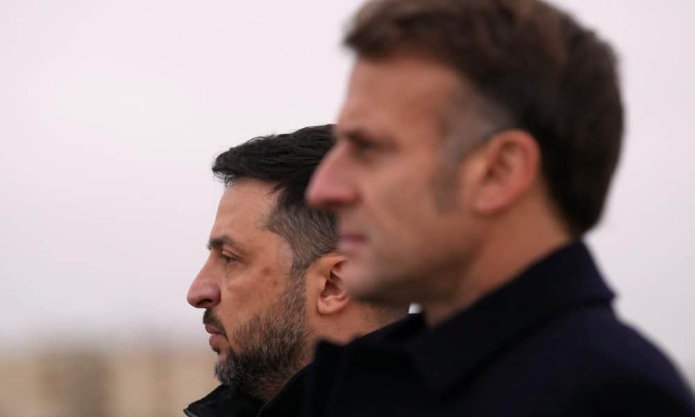 Macron recibe a Zelenski para cerrar un acuerdo de armamento y darle respaldo político