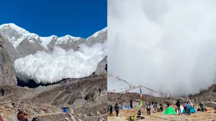 Una avalancha sorprendió a decenas de senderistas y guías en Nepal: “Fue como ver caer una tormenta desde el cielo”