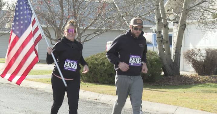 Butte honors veterans with ceremony and run