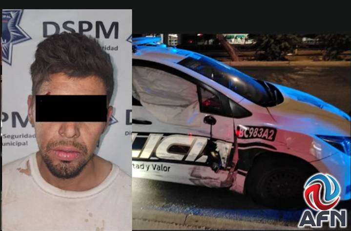 Detienen a un hombre en persecución por el robo de una patrulla municipal