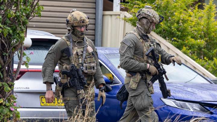 Pair charged over double shooting on elderly couple's home in Bossley Park