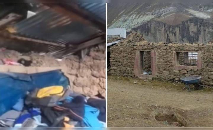 Escolares viajan del campo a la ciudad de Arequipa para pedir ayuda para su colegio-albergue: no tienen baño y duermen en el piso