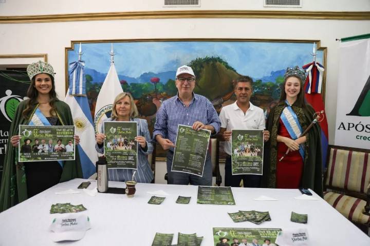 Passalacqua lanzó la 47ª Fiesta Nacional e Internacional de la Yerba Mate en Apóstoles