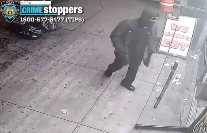 Bronx bodega shooting suspect sought for seriously injuring two people in hail of bullets