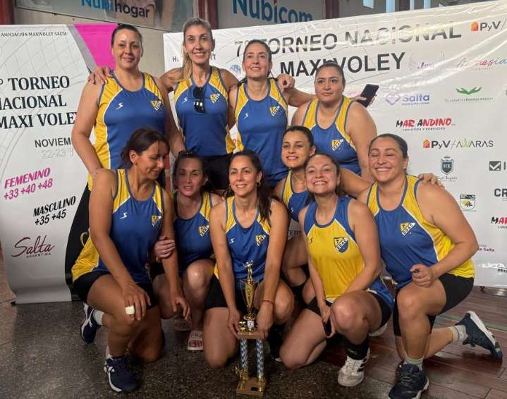 BARRANQUERAS: Femenino: Don Orione +33 Se Lució En El “Séptimo Torneo De Maxi Vóley” Que Se Disputó En Salta