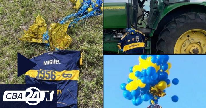 El increíble viaje de la camiseta homenaje a Russo de Boca que terminó en Uruguay