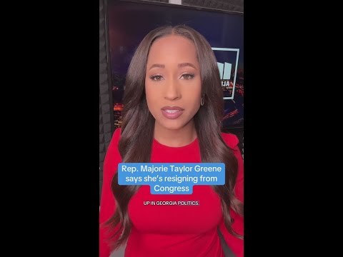 Marjorie Taylor Greene to resign from Congress in January