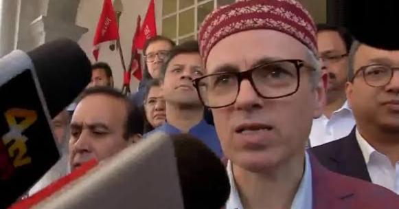 We are in Budgam fulfilling people's aspirations, Ruhullah chose Germany: CM Omar Abdullah