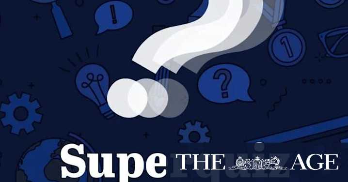SMH and The Age Superquiz: Monday, November 3