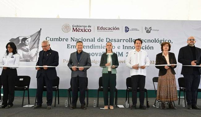 Presidente Claudia Sheinbaum anuncia fondo InnovatecNM para impulsar proyectos tecnológicos; iniciará en 2026