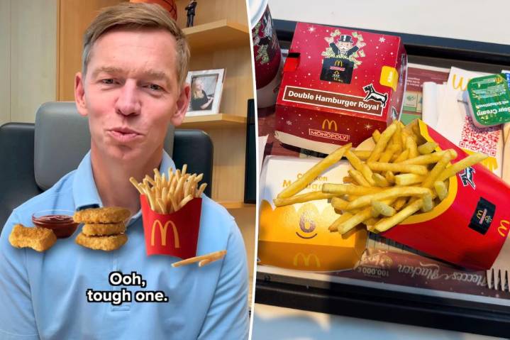 McDonald's CEO shares favorite menu item in fan tournament