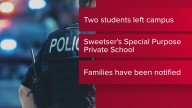 Saco police searching for students who left Sweetser school
