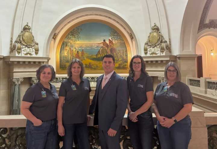 WeyStrong recognized at the Saskatchewan Legislature after invitation from MLA Mike Weger