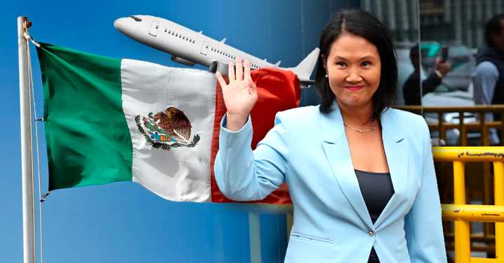 Keiko Fujimori viaja a México en plena crisis diplomática por el asilo a Betssy Chávez