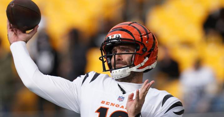 Flacco to start for Bengals vs. Patriots as Burrow remains on IR