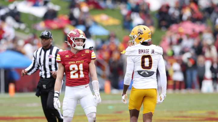 Iowa State football RB Aiden Flora scores 79