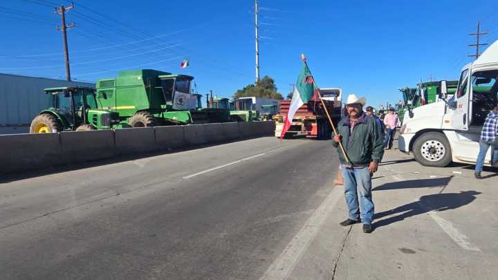 Agricultores Levantan Bloqueo en carretera Mexicali–San Luis tras Cinco Días de Protesta