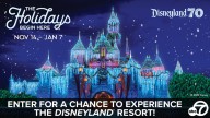 Enter for your chance to win a four (4)-pack of Disneyland Resort 1