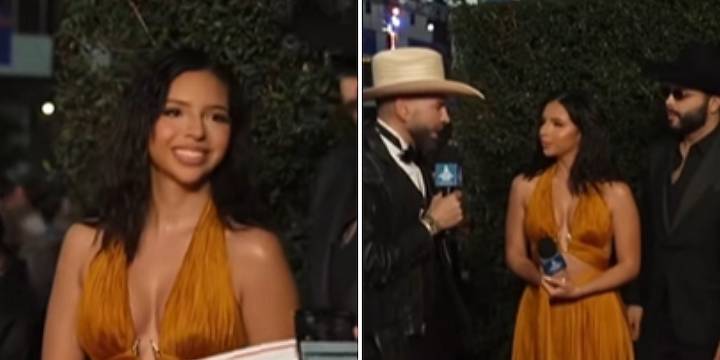 “Aquí los más funados”: Ángela Aguilar responde a criticas en Los Latin Grammy 2025