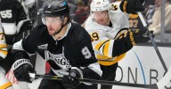 Morgan Geekie scores twice to tie for NHL goals lead, Bruins beat Kings 2