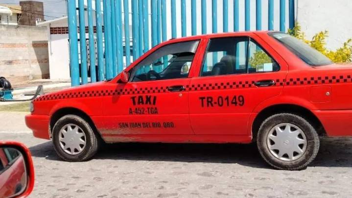 Ubican taxi que había sido robado