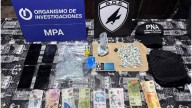 Siete allanamientos por microtráfico en el sur de la ciudad: tres detenidos y más de cuatro millones de pesos secuestrados