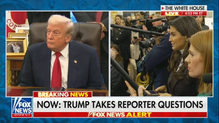 ‘She’s Lost Her Way’: Trump Rips Marjorie Taylor Greene in Oval Office Presser