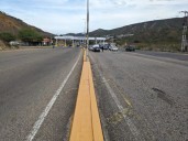 Mermaron las colas en el peaje de la frontera