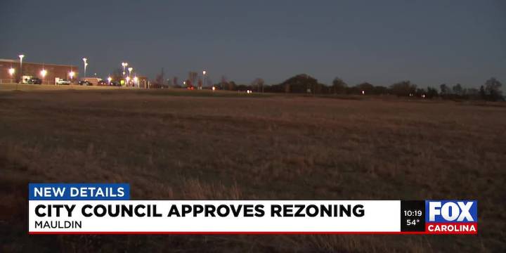 Mauldin city council approves rezoning
