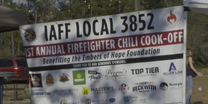 Alachua County Firefighters hold Charity Chili Cook