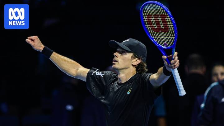 Alex de Minaur keeps ATP Finals campaign alive by beating Taylor Fritz in must