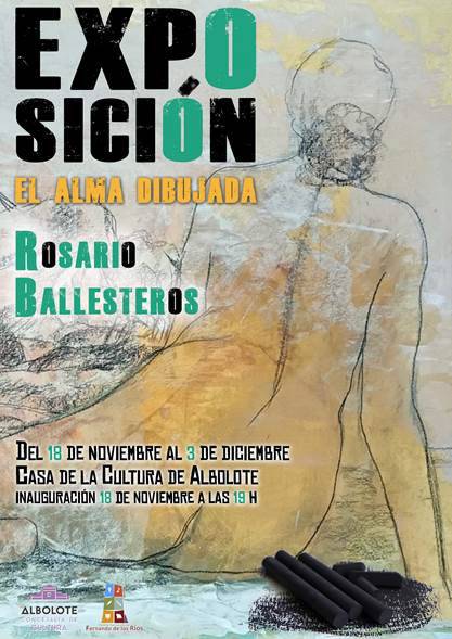 "El alma dibujada": la obra introspectiva de Rosario Ballesteros en Albolote