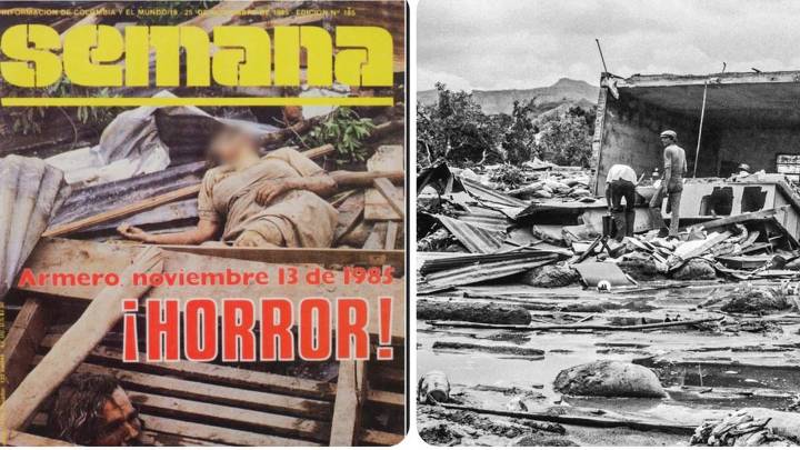 Armero: la estremecedora portada de SEMANA de hace 40 años cuando sucedió la tragedia