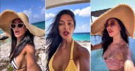 Nicole Scherzinger's Bikini Photos & Poses Are Wild Beyond Words