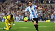 La Selección argentina venció 2-0 a Angola con goles de Messi y Lautaro Martínez