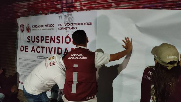 Autoridades del Invea y de Protección Civil impiden fiestas clandestinas en colonias Roma y Obrera; colocan sellos de clausura