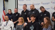 Francesco Allocca, Locust Valley High student who went into cardiac arrest at basketball tryouts, thanks 'heroes' who saved him