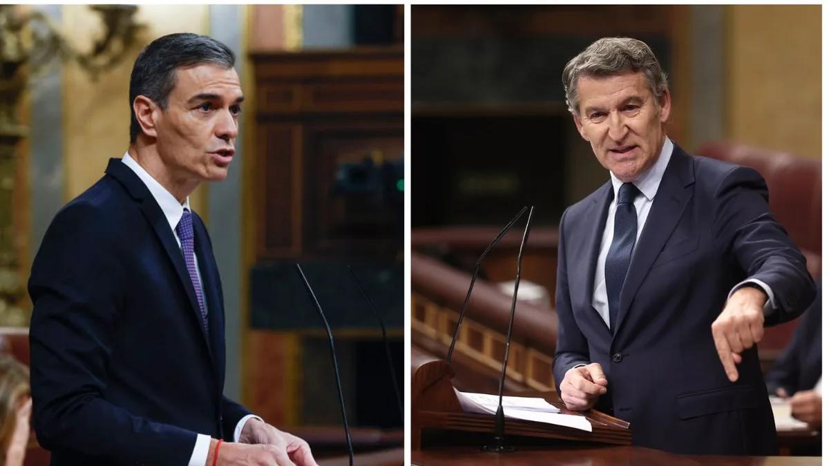 Sánchez hace de oposición al PP y Feijóo le recuerda los casos de corrupción y la crisis de vivienda