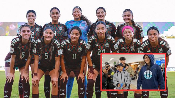 Jugadora de México Sub-17 Femenil regaló "tachones" a niño que esperó al equipo