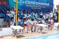 Celebran la 1ª Copa Chiapas de Natación Curso Corto