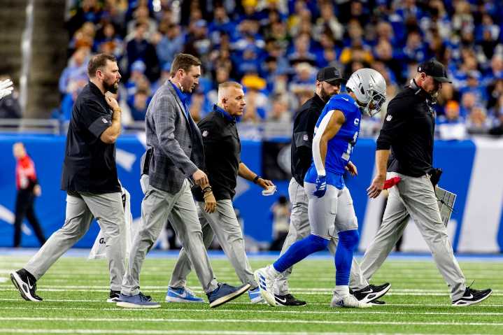 Lions hopeful Amon-Ra St. Brown’s injury isn’t long-term, but WR could miss time