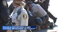 Village of Broadview, IL protest: 21 arrested outside ICE facility as protesters clash with police; 4 officers injured